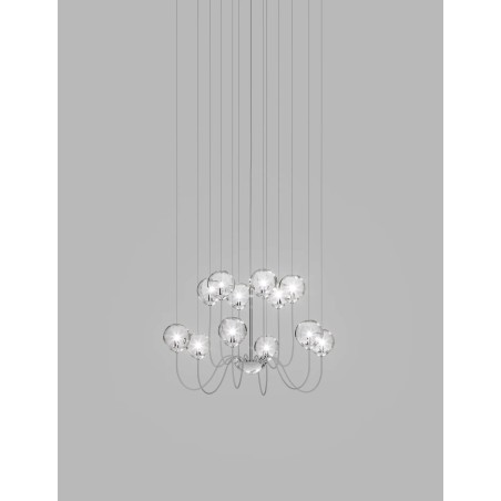 Puppet SP 12 P Struttura Cromo Lucido Sospensione - Vistosi