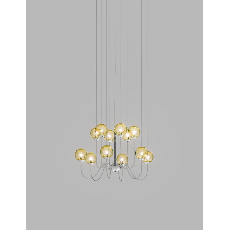 Puppet SP 12 P Struttura Cromo Lucido Sospensione - Vistosi