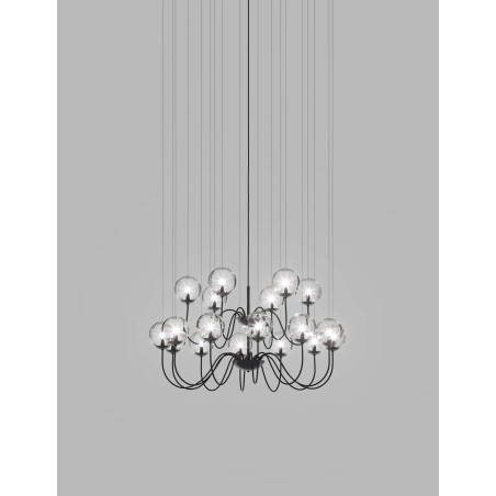 Puppet SP 18 P Struttura Nero Opaco Sospensione - Vistosi