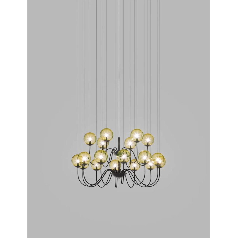 Puppet SP 18 P Struttura Nero Opaco Sospensione - Vistosi