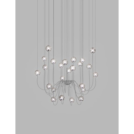 Puppet SP 24 P Struttura Cromo Lucido Sospensione - Vistosi