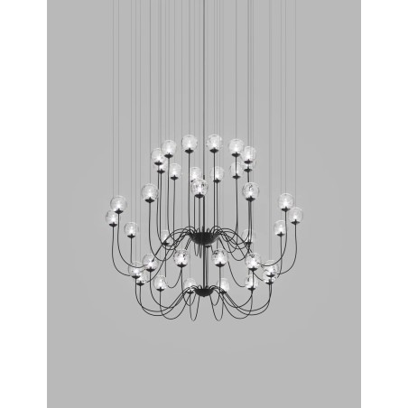 Puppet SP 36 P Struttura Nero Opaco Sospensione - Vistosi