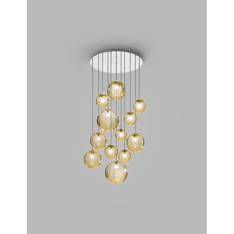 Puppet SP R12 Struttura Cromo Lucido Sospensione - Vistosi