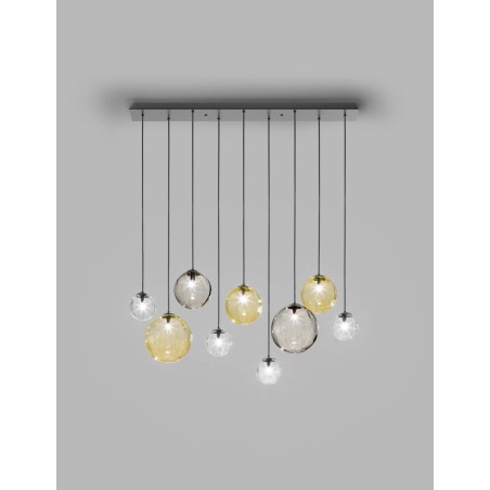 Puppet SP L9 Struttura Nero Opaco Sospensione - Vistosi