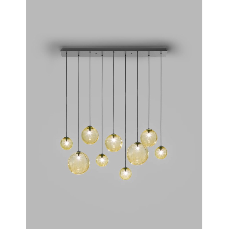 Puppet SP L9 Struttura Nero Opaco Sospensione - Vistosi