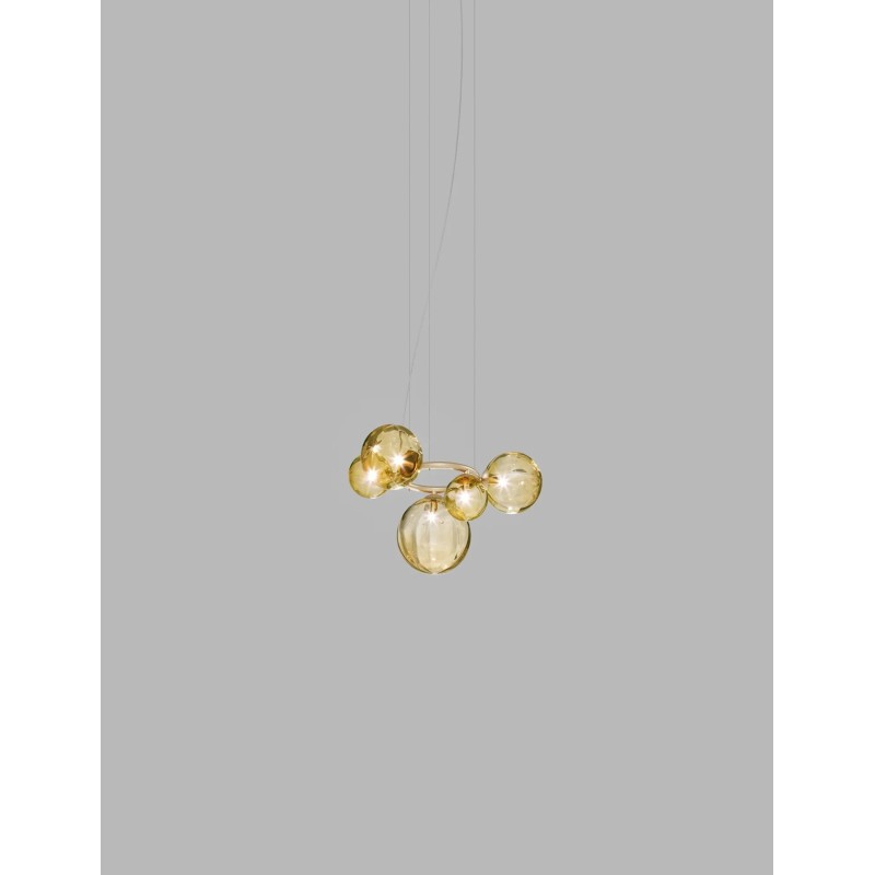 Puppet Ring SP 5 Struttura Oro Satinato Sospensione - Vistosi