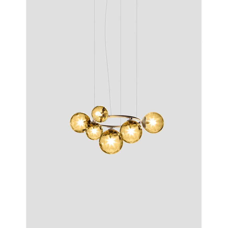 Puppet Ring SP 7A Struttura Oro Satinato Sospensione - Vistosi