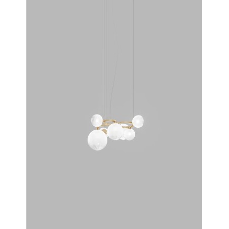 Puppet Ring SP 7 Struttura Oro Satinato Sospensione - Vistosi