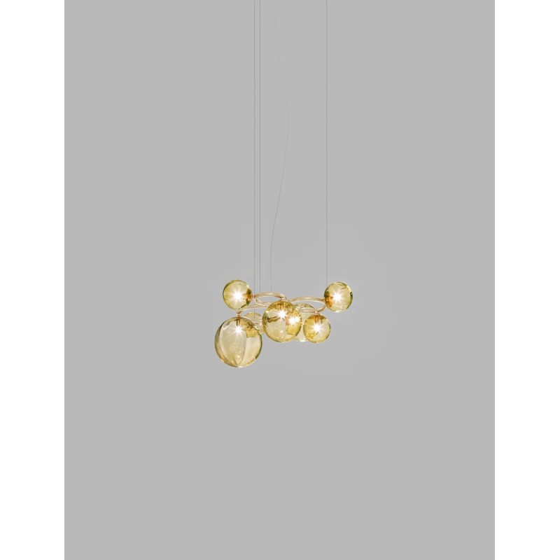 Puppet Ring SP 7 Struttura Oro Satinato Sospensione - Vistosi