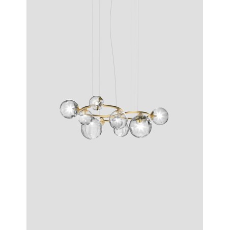 Puppet Ring SP 11 Struttura Oro Satinato Sospensione - Vistosi