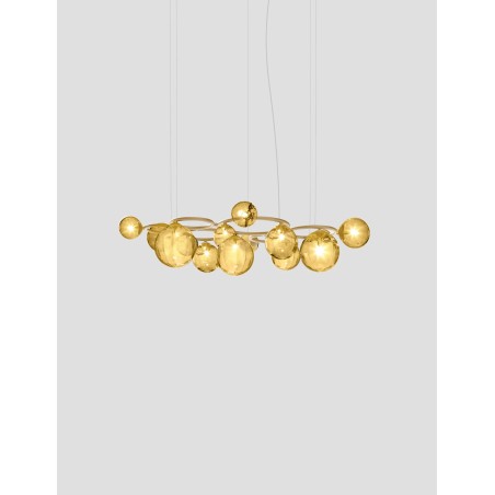 Puppet Ring SP 15 Struttura Oro Satinato Sospensione - Vistosi