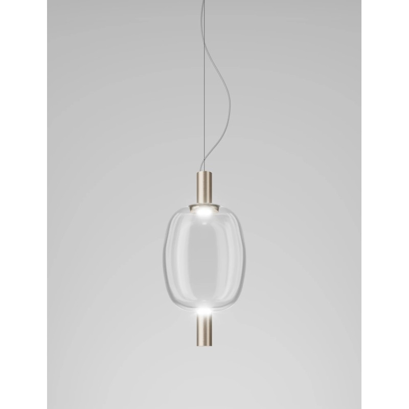 Riflesso SP 2 Struttura Oro Satinato Sospensione - Vistosi