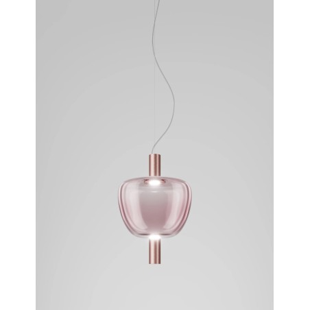 Riflesso SP 3 Struttura Rame Satinato Sospensione - Vistosi