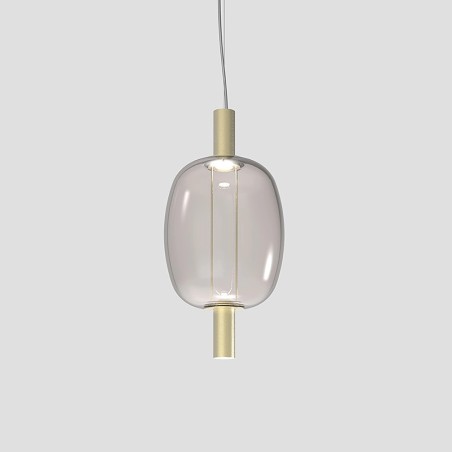 Riflesso SP 2L2 Struttura Oro Satinato Sospensione - Vistosi