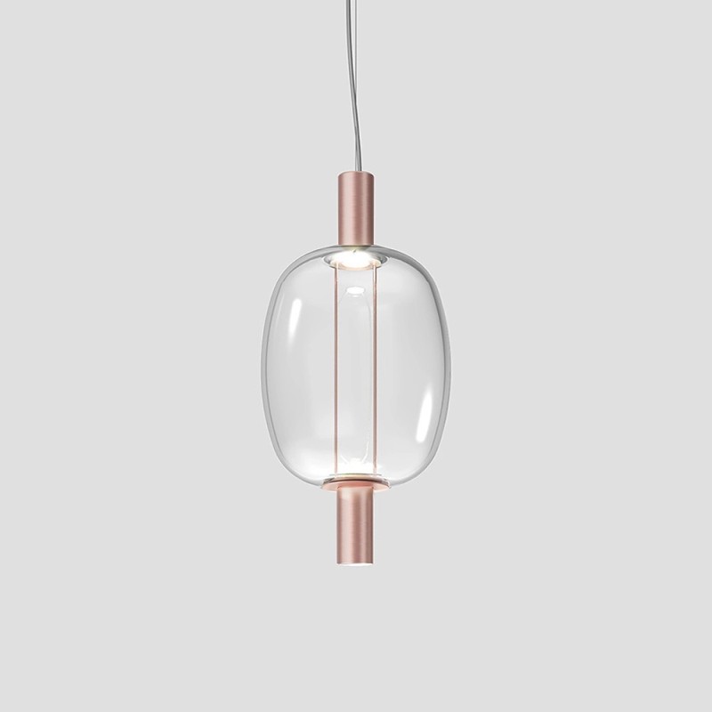 Riflesso SP 2L2 Struttura Rame Satinato Sospensione - Vistosi