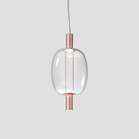 Riflesso SP 2L2 Struttura Rame Satinato Sospensione - Vistosi