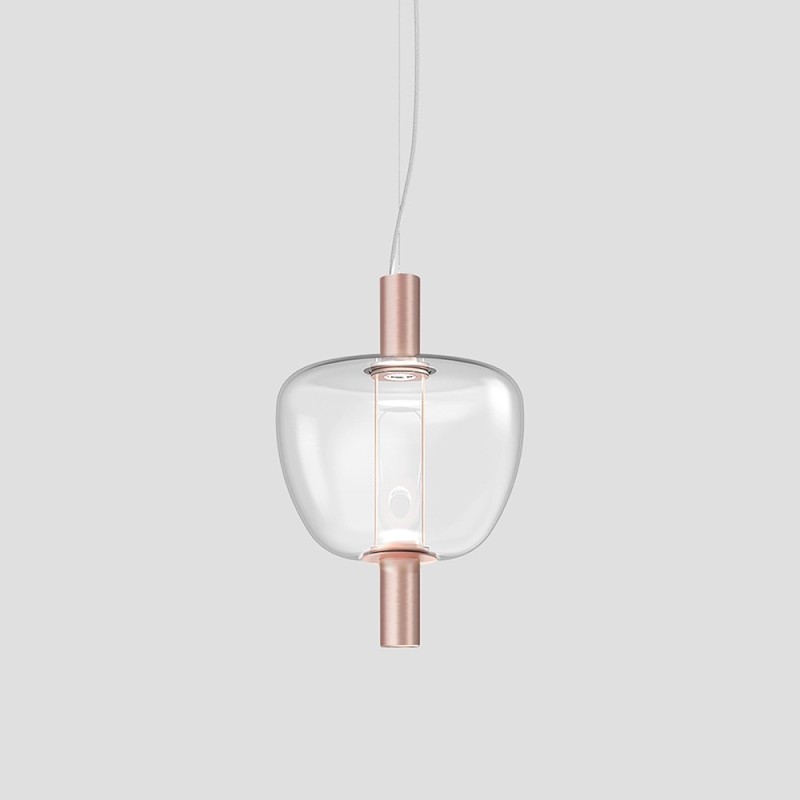 Riflesso SP 2L3 Struttura Rame Satinato Sospensione - Vistosi