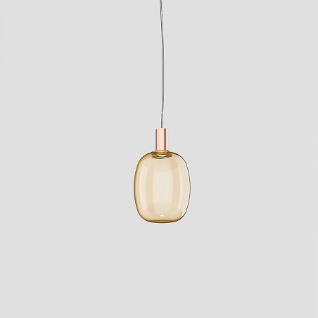 Riflesso SP P Struttura Rame Satinato Sospensione - Vistosi