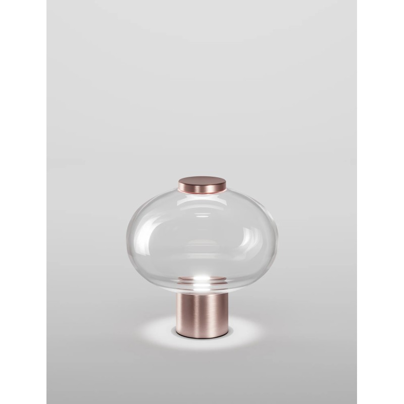 Riflesso LT 1 Struttura Rame Satinato Tavolo - Vistosi