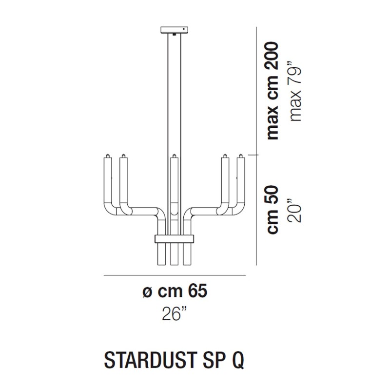 Stardust SP Q Sospensione - Vistosi