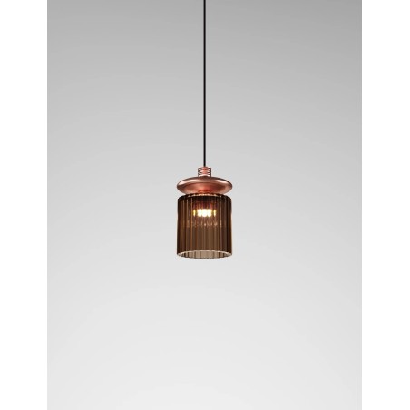 Tread SP Struttura Rame Satinato Sospensione - Vistosi