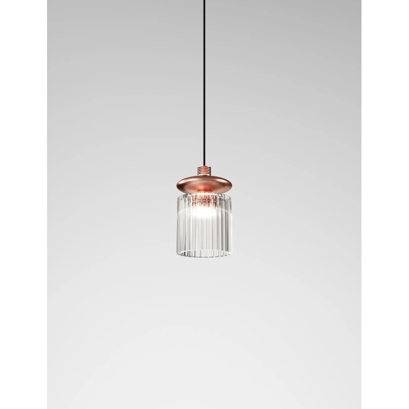 Tread SP Struttura Rame Satinato Sospensione - Vistosi