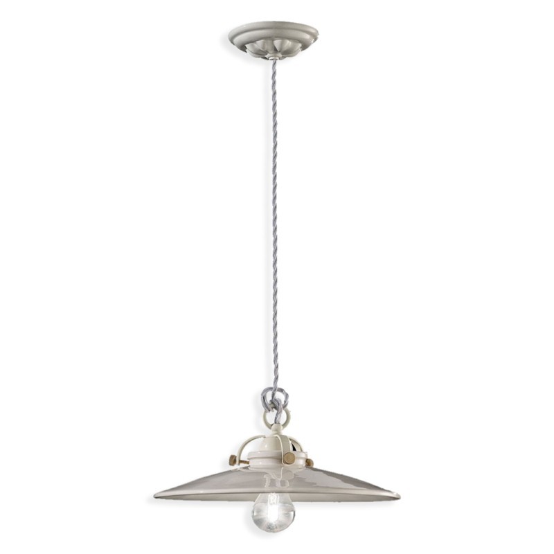 Retrò B&W C099 Sospensione - Ferroluce