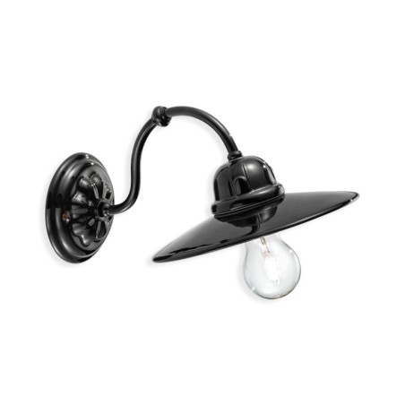 Retrò B&W C141 Parete - Ferroluce