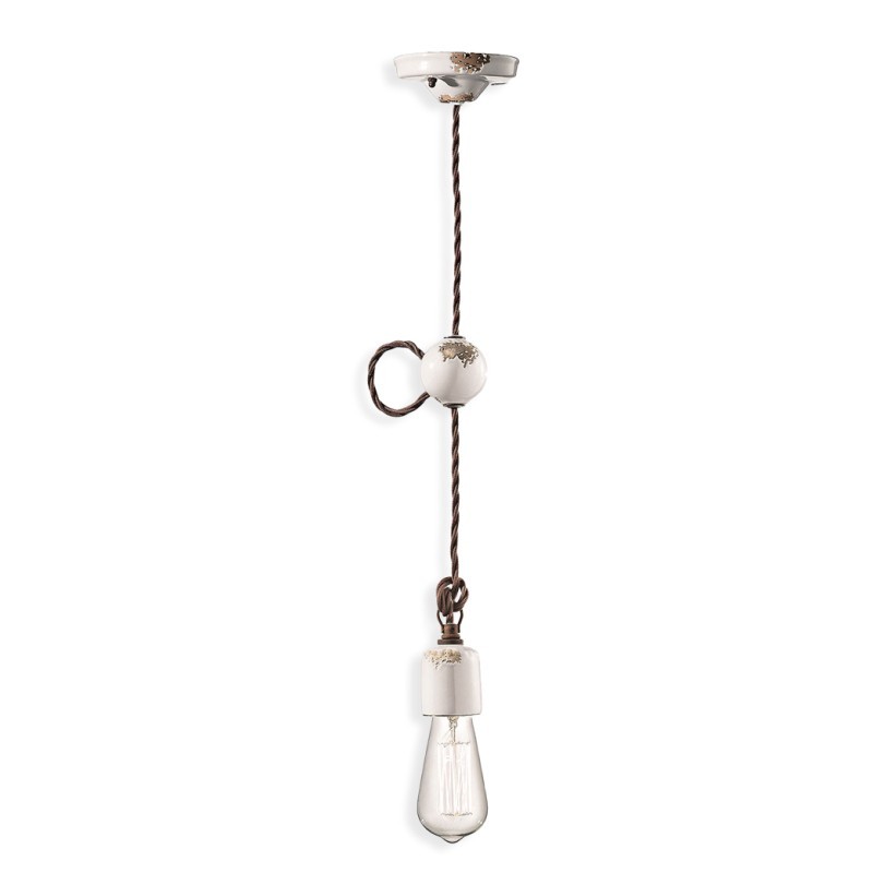 Retrò VINTAGE C660-1 Sospensione - Ferroluce