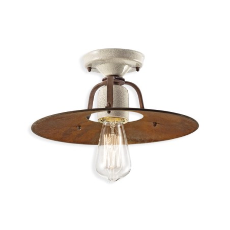 Retrò GRUNGE C1434 Soffitto - Ferroluce