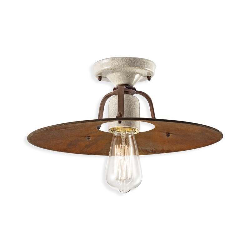 Retrò GRUNGE C1435 Soffitto - Ferroluce