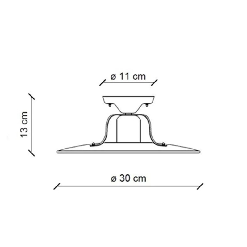 Retrò COUNTRY C1444 Soffitto - Ferroluce