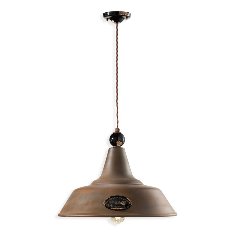 Retrò GRUNGE C1601 Sospensione - Ferroluce