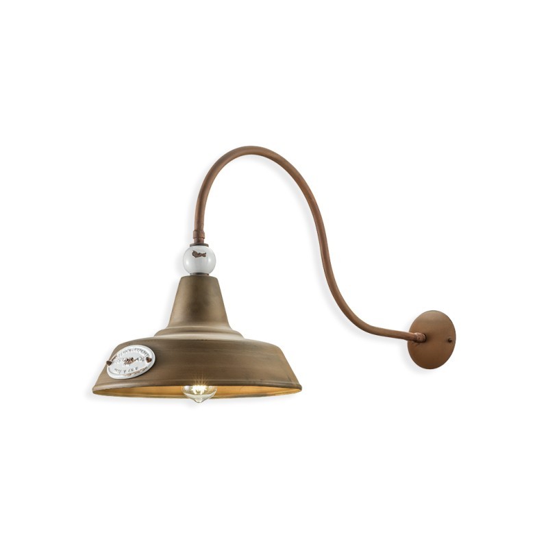 Retrò GRUNGE C1602 Parete - Ferroluce