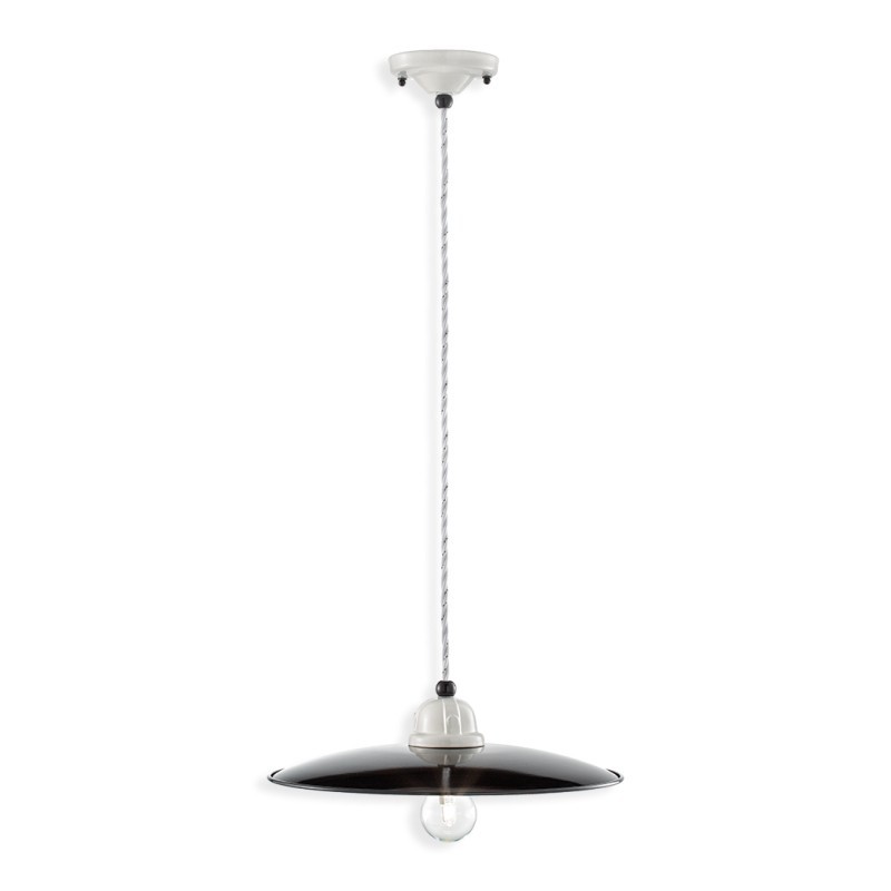 Retrò B&W C1612 Sospensione - Ferroluce