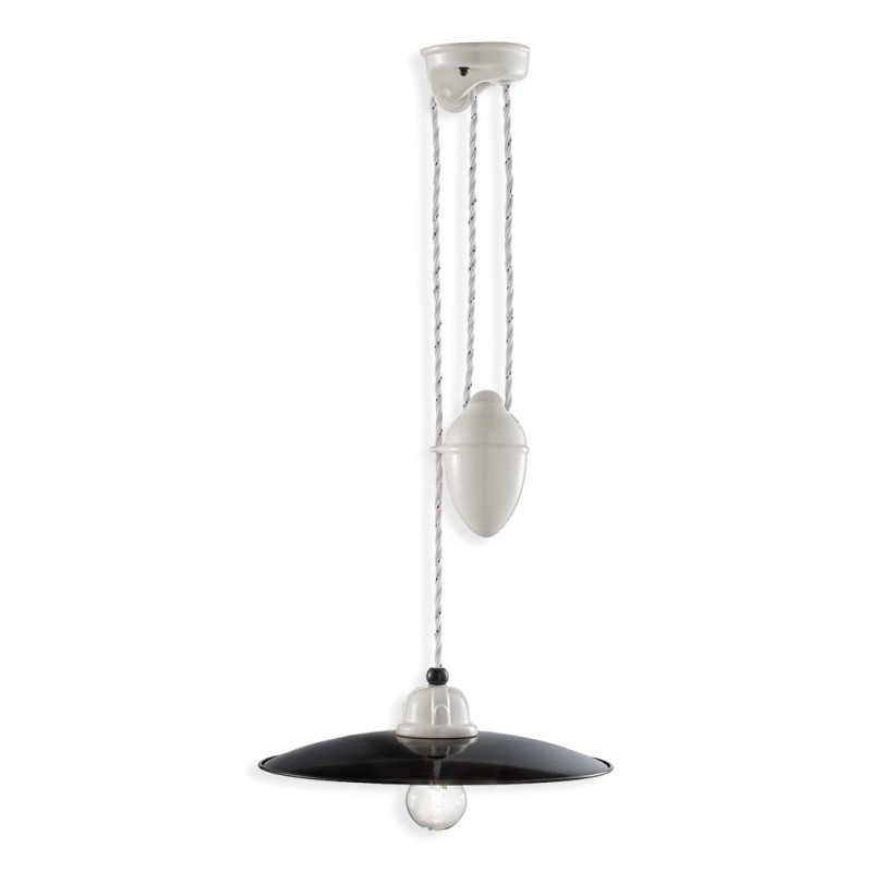 Retrò B&W C1616 Sospensione - Ferroluce