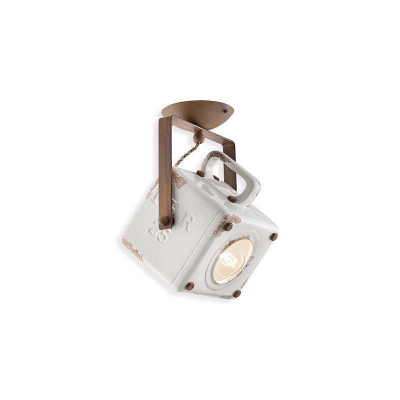 Retrò INDUSTRIAL C1653 Soffitto - Ferroluce