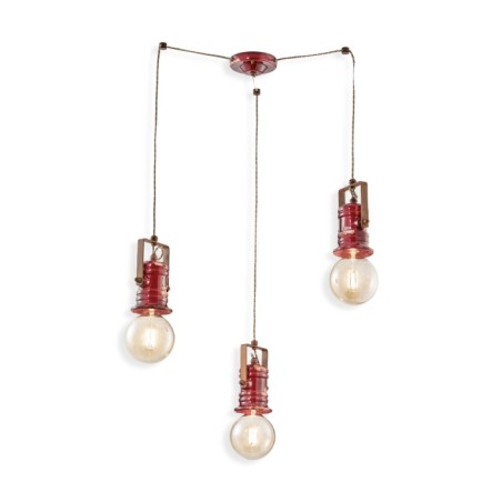 Retrò URBAN C1841 Sospensione - Ferroluce