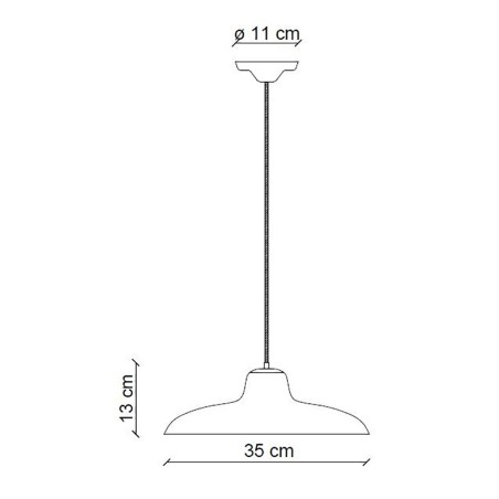 Retrò B&W C2330 Sospensione - Ferroluce