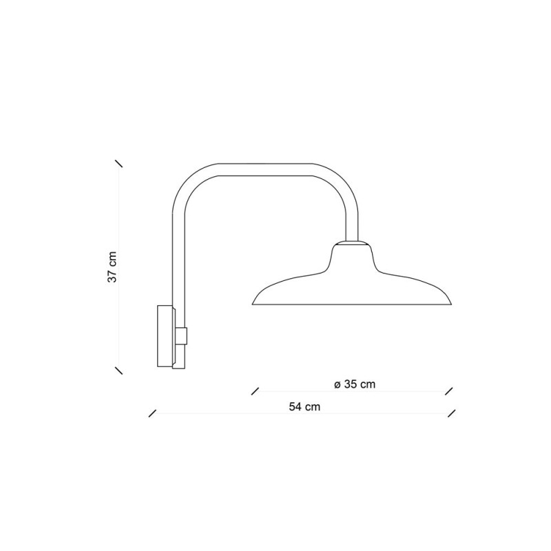 Retrò B&W C2337 Parete - Ferroluce