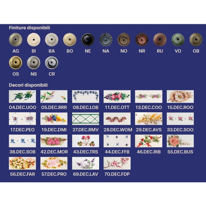 Classic CAPUA C113 Soffitto - Ferroluce