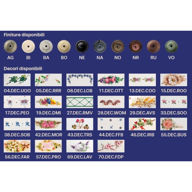 Classic POMPEI C560 Parete - Ferroluce