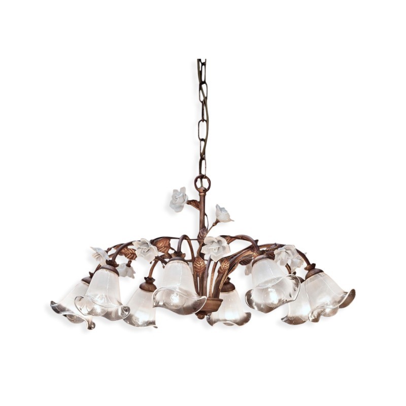 Classic SIENA C1185-8 Sospensione- Ferroluce