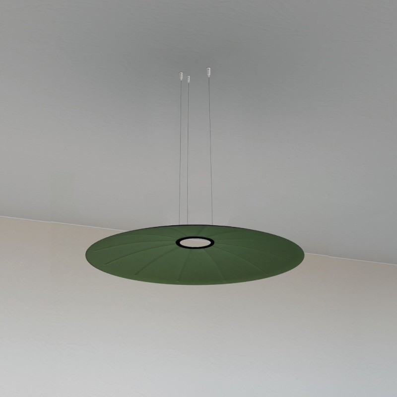 Lent Riflettore Fonoassorbente Sospensione - Martinelli Luce