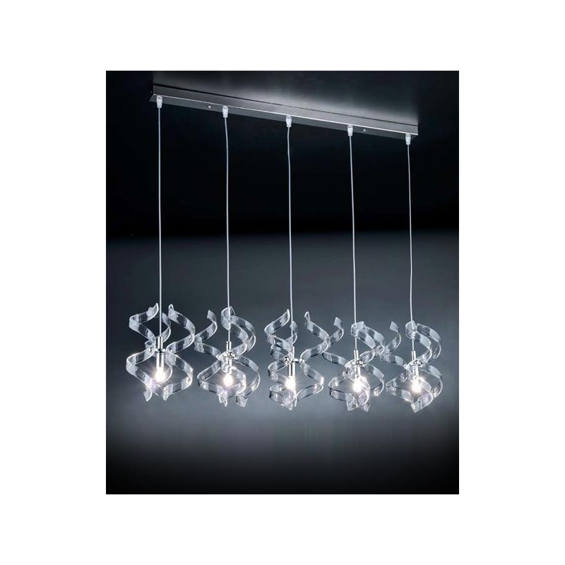 Astro Sospensione 4 Luci 90x50