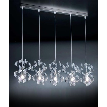 Astro Sospensione 4 Luci 90x50