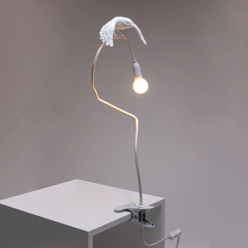 Sparrow Lamp Taking Off 15311 Pinza Tavolo - Seletti
