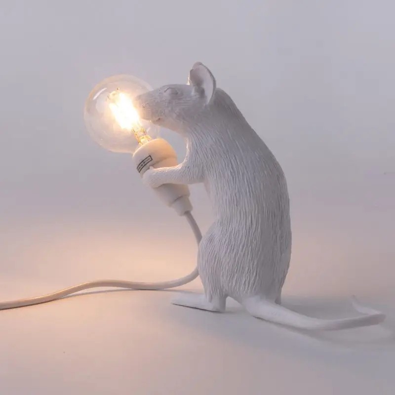 Mouse Lamp Mac Sitting Usb 15221 Tavolo - Seletti