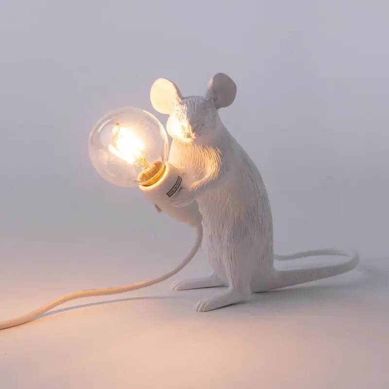 Mouse Lamp Mac Sitting Usb 15221 Tavolo - Seletti