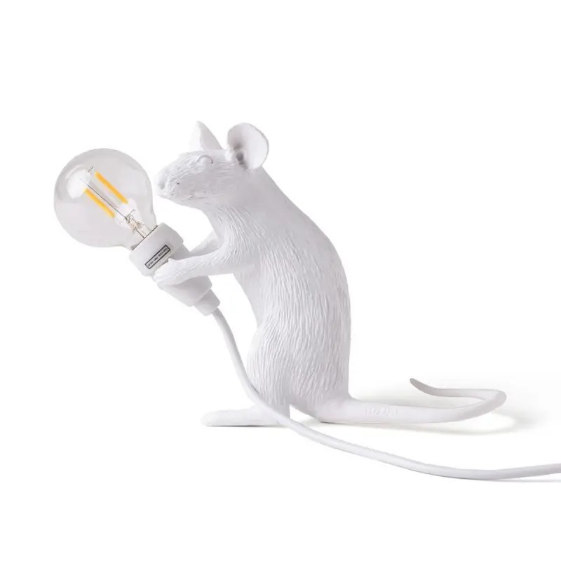 Mouse Lamp Mac Sitting Usb 15221 Tavolo - Seletti